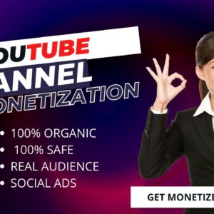 25% Youtube Channel Monetization
