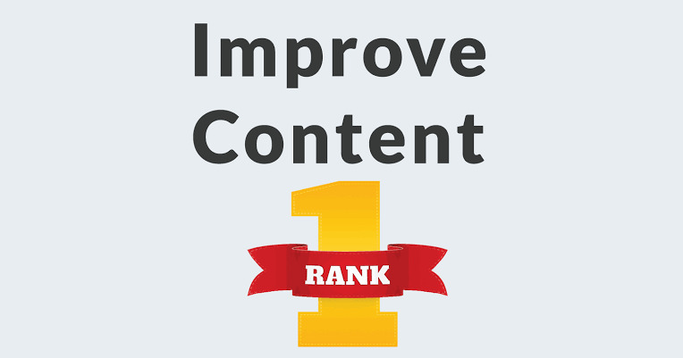 Improve Ranking With Content