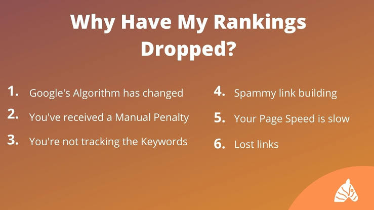 Why Ranking Drops Happen