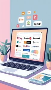 5. Best Platforms to Sell No-Skill Digital Products